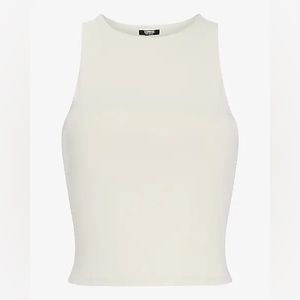 Express Body Contour High Compression High Neck Cropped Tank